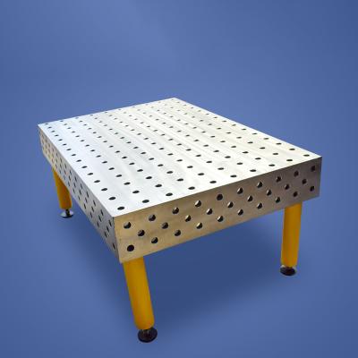 China Wear Resistance and Pressure Resistance 3D Welding Table and Fixtures Customized Table Cast Iron Welding Platform for sale