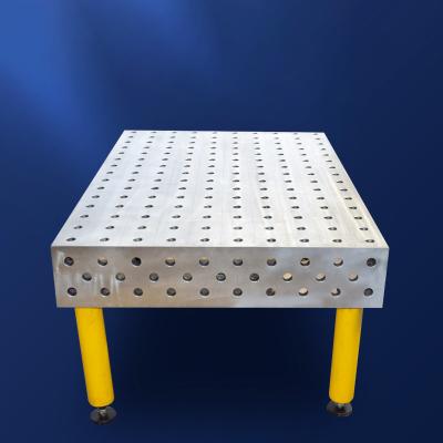 China Wear Resistance And Pressure Resistance 3D Welding Table With Clamping Accessories System Precision Cast 3D Three-Dimensional Flexible Table Welding Platform for sale