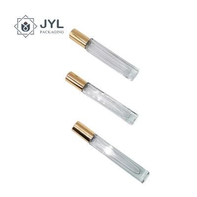 China Refillable Mini Perfume Atomizer , Golden Pump Ultralight Fragrance Travel Spray for sale