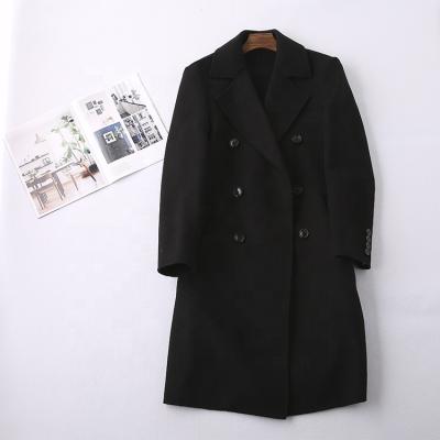 China Wholesale Sustainable Men's Winter Woolen Coat Business Simple Comfortable Loose Woolen Coat Long for sale