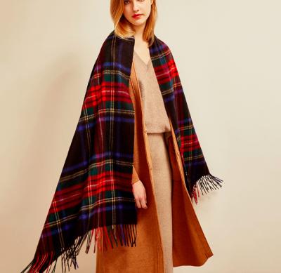 China Inner Mongolia Shawl Cashmere Tartan Soft Wholesale Scarf Women for sale