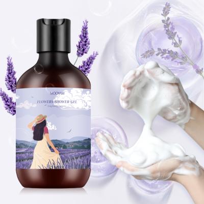 China Bubble Shower Gel Whitening Body Wash Best Selling Scent Baby Skin Shower Gel for sale