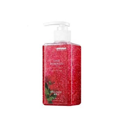 China BISUTANG Exfoliator Scent Lasting Fruit Dead Skin Removal Exfoliating Whitening Body Spa Shower Scrub Gel for sale