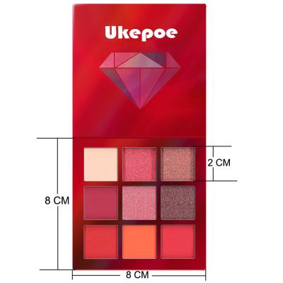 China Top Selling Waterproof Diy Makeup Shimmer Eyeshadow Palette Private Label Brand Natural Eyeshadow for sale