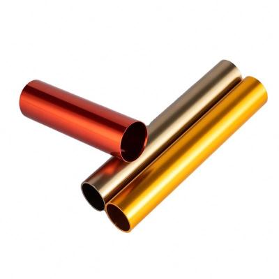 China Latest Design Industrial Pipes Fully Stocked Hot Selling Aluminum Tubes Pipe Color Coated Aluminum Tube for sale