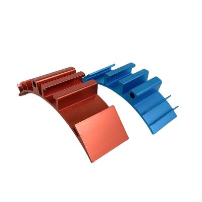 China Colored Anodized Coloring Aluminum Mechanical Parts Of Industrial Equipment Promotion Prices for sale