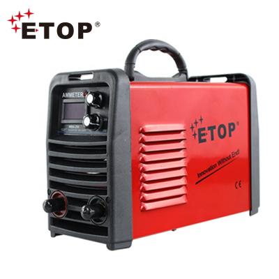 China High quality hot selling portable building material stores ETOP MMA-250 electric arc welding machine price for sale