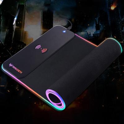 China Wholesale Waterproof Non-Slip/USB Hub/Calculator Mouse Pad QH Logo Wireless Charging Mouse Pad Custom Sublimation RGB Mouse Pad for sale