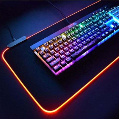 China Size Mat XLL Keyboard Mouse Pad Gaming Mouse Pad RGB Wireless Cool Igniting Non-slip/USB Hub/Calculator Wireless Mouse Pad for sale