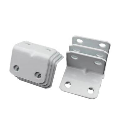 China Furniture Hardware OEM ODM Flat Galvanized Steel Corner Bracket Iron Corner Bracket For Building Wood And Furniture Connecting Brace for sale