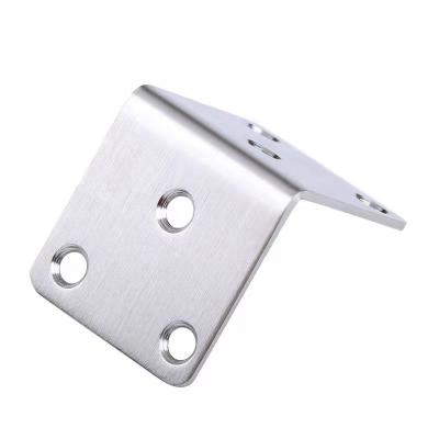 China Furniture Connection Stainless Steel 304 316 High Quality Heavy Duty Wear Resistant Right Angle Brackets for sale