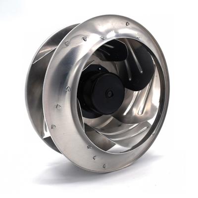 China Industrial Equipment Custom Aluminum Impeller Backward Curved Centrifugal Fan Wheel Passes Over Balance Test for sale