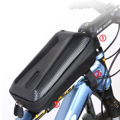 China Professional TPU Frame Triangle Waterproof Angle Bicycle Under Tube Bag for sale