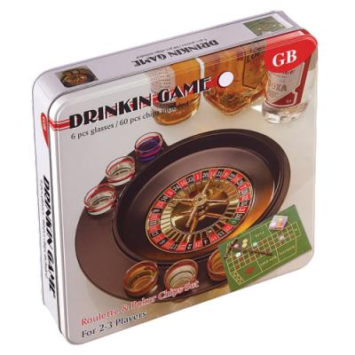 China LANDER-MAN Drinking Entertainment Casino Roulette Roulette Wheel Casino Wheel Games Adult Drinking for sale