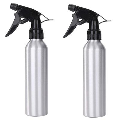 China Custom Logo Aluminum Trigger Bottle Spray Bottle 250ml Recyclable for sale