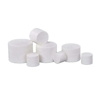 China 3G/5G/10G/15G/20G/30G/50G/80G PP Acrylic Matt Cosmetic Cream Jar Empty Plastic White Sample for sale