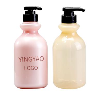 China 300ml 300ml 500ml 500ml 10oz 10oz 16oz 16oz Luxury Empty Lotion Hotel PET Shampoo Bottle Matte Frosted Clear Blue Custom for sale