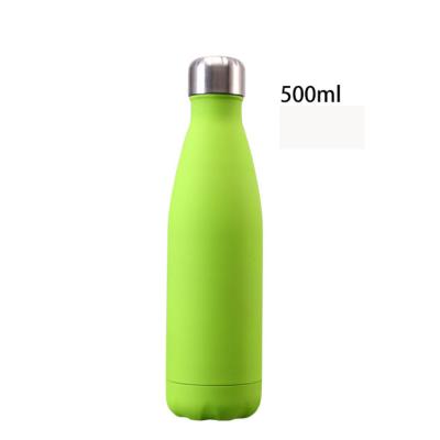 China Sustainable Green Custom Printed Personalize Bicycle Design Vacuum New Stainless Steel Sport Insulated Water Bottle Hot Eco Friendly for sale