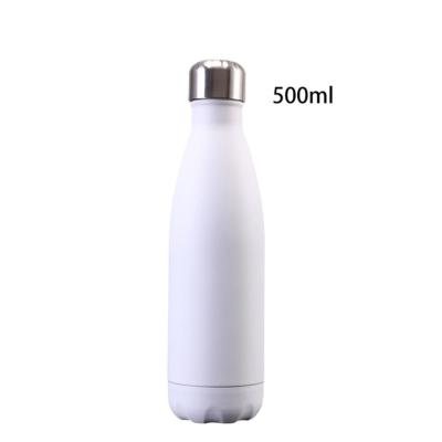 China Viable Wholesale Hot And Cold White Bpa Free Vacuum With Logo Sublimation Double Wall Custom Insulated Stainless Steel Water Bottle for sale