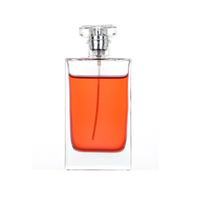 China Custom Recyclable 30ml 50ml 2oz 100ml Clear Luxury Egyptian Glass Perfume Bottle for sale