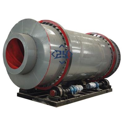 China Biomass Drying Drum Dryer Price Brand 3 Top Cylinders Slag Rotary Drum Dryer 3 Sawdust Rotary DryerPrice for sale