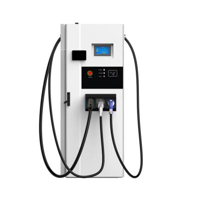 China CCS DC-Elektro-Mobil-Ladegerät-Stations-multi Standard mit CHAdeMO/GB-T/60kw/120kw zu verkaufen