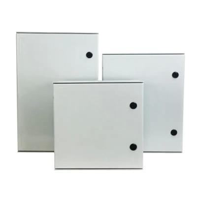 China IP66 Waterproof  Reinforced Fiberglass Enclosure Box With Solid Lid 600*400*230mm for sale