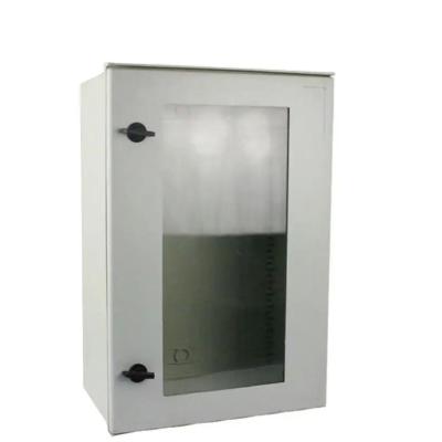 China IK08 Wall-Mounted SMC Fiberglass Enclosure Box With Transparent Lid for sale