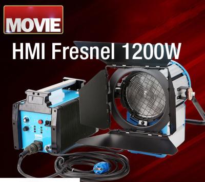 Chine le clignotement à grande vitesse de lumière du jour des lumières 1200W HMI Fresnel de studio de 5500k-5600k LED libèrent le ballast à vendre