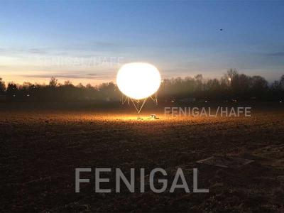 China De Greepballon van het verlichtingsstootkussen voor van de de plaatsverlichting van Filmtv de zachte lichte verspreider 120V/230V Te koop