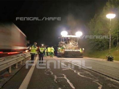 China Lighting LED balloon on tripod stand for night road pavement and tunnel illumination à venda