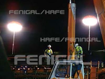 Κίνα Μπαλόνι LED400w φωτισμού τρίποδων για το φωτισμό ασφάλειας στο εργοτάξιο οικοδομής προς πώληση