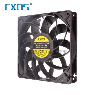 China High Powerful Case Fan S1 S2 S3 S4 Fan 140X140X25mm 12v 3000rpm Brushless DC Fan for sale