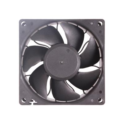 China Server Cabinet High Power Stack Fan 8cm 80*80*32mm Booster DC12V DC24V Charging Fan for sale