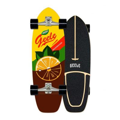 China Professional Empty Canadian Maple Veneer 7 Ply 100 Board Competitive Skateboard Youth OEM Skateboard Custom Deck for sale