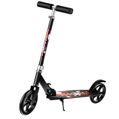 China Fashionable Adult Street Kick Scooter Big Wheels Urban Scooter 2021 New Design With Side Support for sale