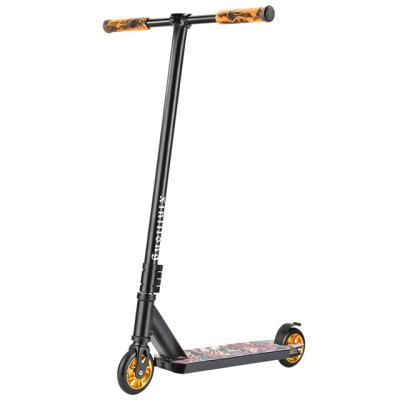 China ADULT STREET FOLDING PUSH BIG WHEELS ADULT SCOOTER ALUMINUM LARGE URBAN RIDER STUNT ADULT SCOOTER for sale