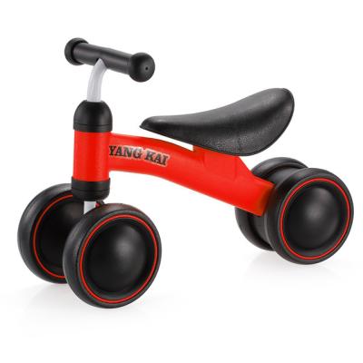 China Multi-functions quality fashionable kids balance tricycle 4 wheels baby balance car for walking training for sale