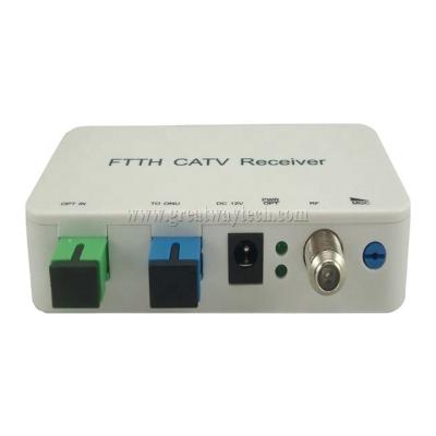 China High Linearities Photodiode For CATV RF CATV FTTH Fiber Optic MicroNode TV Receiver With WDM Mini Indoor Passive Cable TV MiniNode CAG Optical Receiver for sale