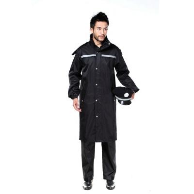 China High Quality 100% Tianwang Raincoat Long Raincoat For Adults Waterproof Police To Work Long Rain Coat Rain Coat Uniform Raincoat Unisex Wear for sale