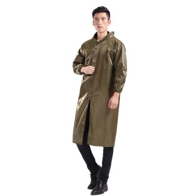 China Wholesale High Quality Waterproof Long Jacket Single Sleeve Raincoat Long Sleeve Waterproof Raincoat for sale