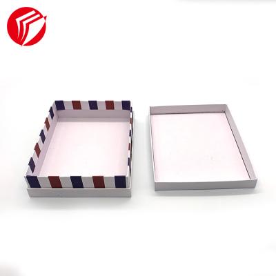 China cmyk recyclable custom color printed flip lid cardboard packaging box corrugated ad box for sale