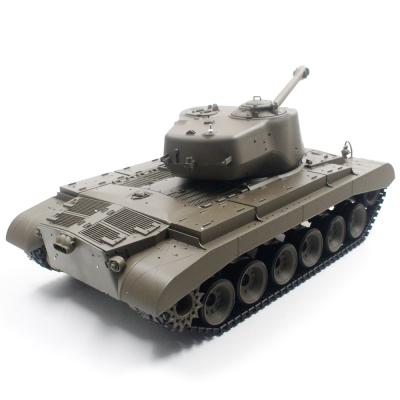 China 2020 Scale RC Hobby M26 Pershing RC High Quality Heavy Tank 2.4G 1/16 Battle Toy Tank Plastic Remote Control RC Shooting Model Tank for sale