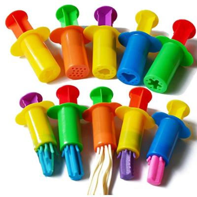 China Kids Clay Tools Extruder Tool Kit With Play Dough Tools Educational Toy In Stock OEM Colorful 20*15*5 cm for sale