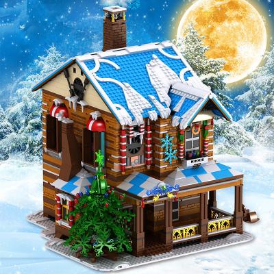 China Building Toy New Arrival 16011 creative toys Streetview building block brick toys for Christmas gifts for sale