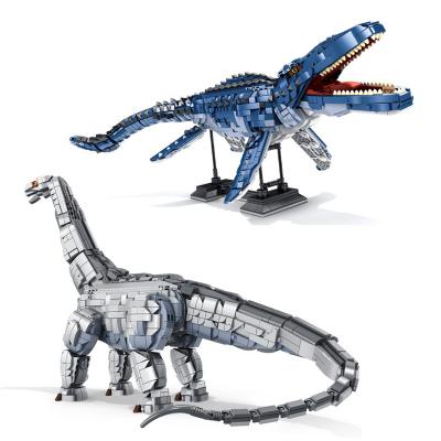 China Assembly of Toy Panlos 611005-6 large leilong Canglong building blocks splicing children toys frontier dinosaur building blocks for sale