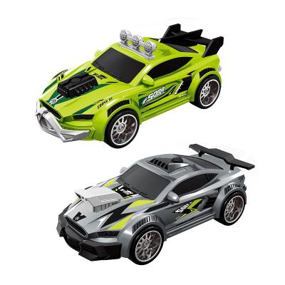 China Slot Toy Best Gift Amazon Slot Toys 1/43 Scale Miniature Race Cars 2 Track Racing Set Miniature Race Car Electric Race Track Set Boy Kids for sale