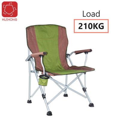 China Huihong OEM Easy-carry 58*58*90 cm poltrona used chairs recliner folding outdoor camping chair patio fishing director chair for sale