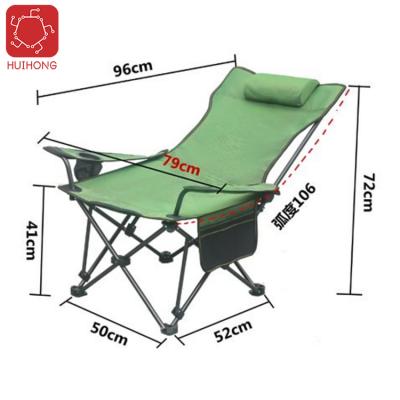 China Huihong ODM Factory Price Outdoor Sun Loungers Director's Chair Moon Chair Easy-carrying Camping Convertibles Flexible for sale