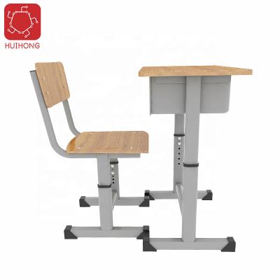 China Huihong Classroom Desks 2020 Modern School Desks And Chairs And Chair Set For Kid for sale